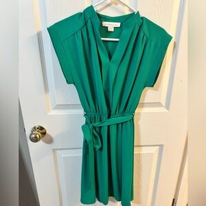 Green Monteau dress size XS